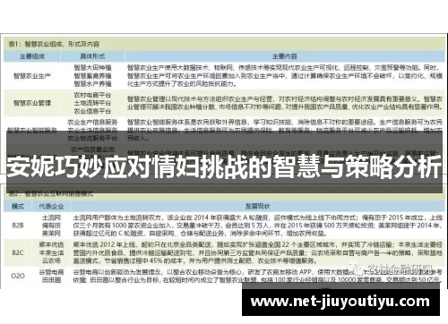 安妮巧妙应对情妇挑战的智慧与策略分析